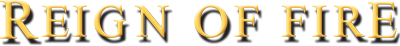 Reign of Fire logo for Gamecube